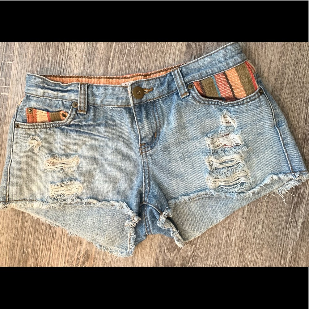 Blu-Pepper Denim Shorts